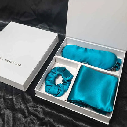 NOVAALUNE Premium 22 Momme Natural Silk Night Set
