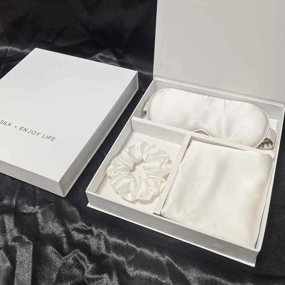 Coffret Nuit NOVAALUNE – Soie Naturelle Premium 22 mommes