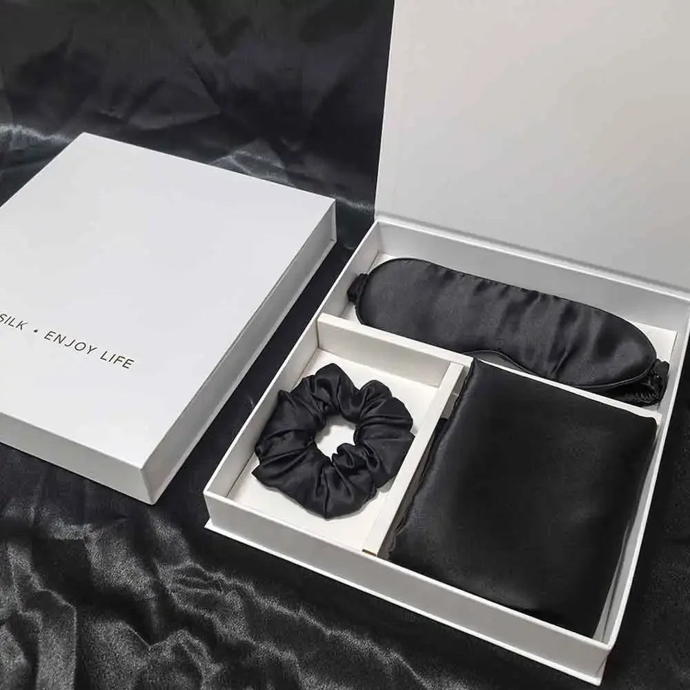 Coffret Nuit NOVAALUNE – Soie Naturelle Premium 22 mommes