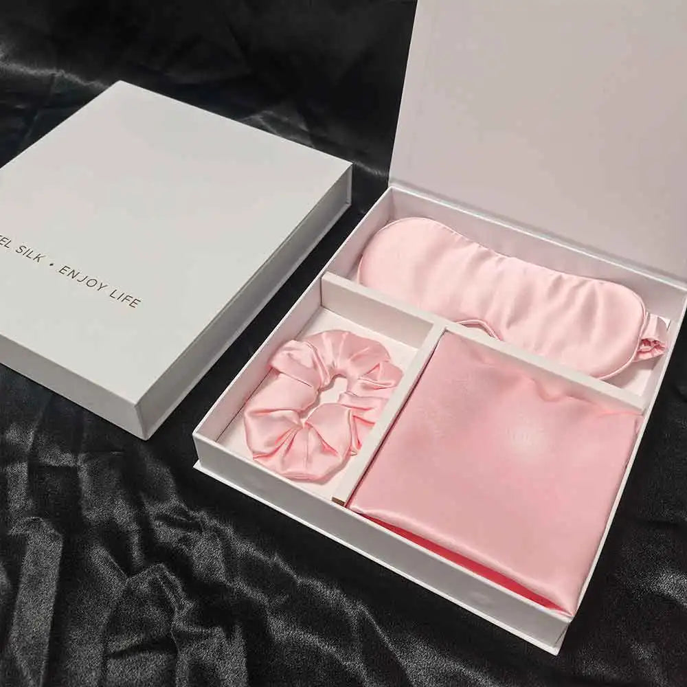 Coffret Nuit NOVAALUNE – Soie Naturelle Premium 22 mommes