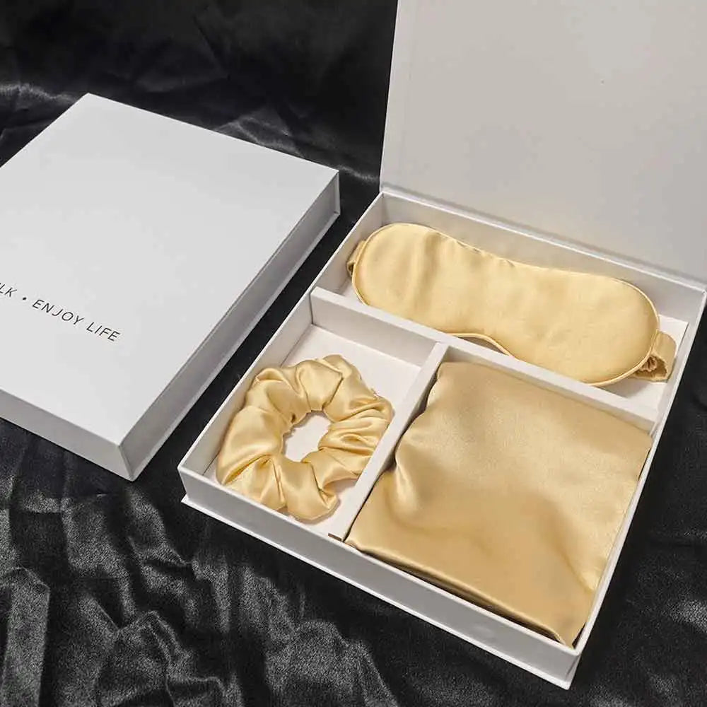 Coffret Nuit NOVAALUNE – Soie Naturelle Premium 22 mommes